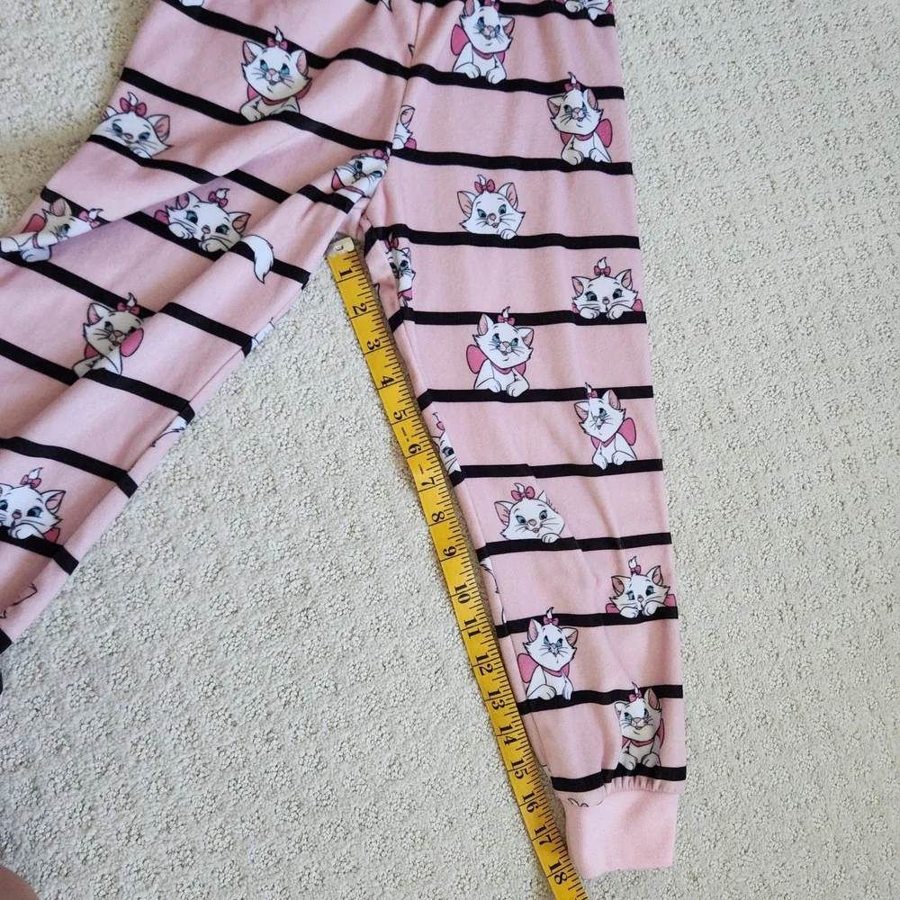 Disney Aristocats Cat Pajama Pants‎ Girls Size 5/6 Pink